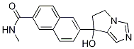 6-(7-hydroxy-6,7-dihydro-5H-pyrrolo[1,2-c]iMidazol-7-yl)-N-Methyl-2-naphthaMide Structure
