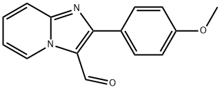 2-(4-METHOXY-PHENYL)-IMIDAZO[1,2-A]PYRIDINE-3-CARBALDEHYDE Structure