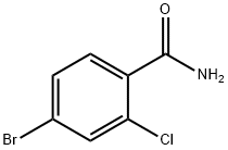 4-Bromo-2-chlorobenzamide Structure