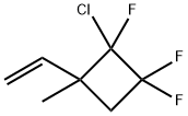 1,1,2-TRIFLUORO-2-CHLORO-3-METHYL-3-VINYLCYCLOBUTANE 结构式