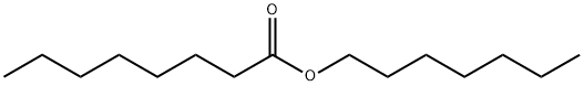 カプリル酸ヘプチル 化学構造式