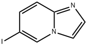 6-ヨードイミダゾ[1,2-A]ピリジン 化学構造式