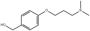 {4-[3-(Dimethylamino)propoxy]phenyl}methanol Struktur