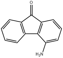 4-アミノ-9H-フルオレン-9-オン 化学構造式