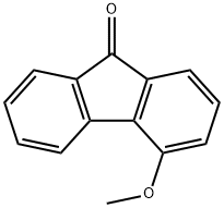 4-methoxyfluoren-9-one Structure