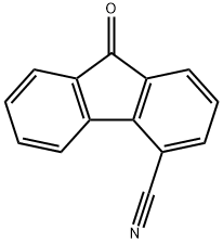 4-CYANO-9-FLUORENONE, 99.5+% 结构式