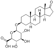 EPIANDROSTERONE GLUCURONIDE Structure