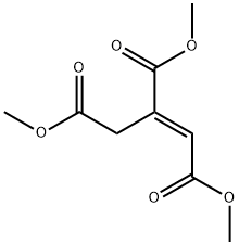 反-乌头酸三甲酯 结构式