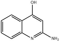 2-アミノキノリン-4-オール 化学構造式
