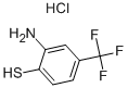 3-AMINO-4-MERCAPTOBENZOTRIFLUORIDE HYDROCHLORIDE Struktur