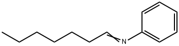 N-heptylideneaniline,4275-05-2,结构式