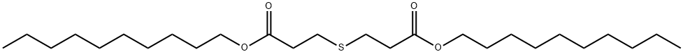 3,3'-Thiobis(propionic acid decyl) ester Structure