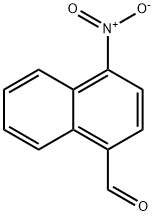 4-硝基-1-萘甲醛 结构式