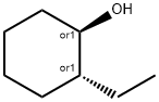 rel-2β*-Ethylcyclohexane-1α*-ol Struktur