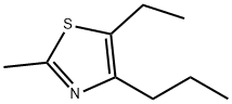 5-Ethyl-2-methyl-4-propylthiazole Struktur