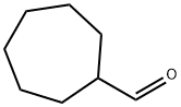シクロヘプタンカルボアルデヒド 化学構造式
