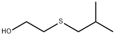 2-羟基乙基 异丁基 硫醚,42779-10-2,结构式