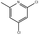 2,4-Dichloro-6-picoline Structure