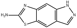 1H-Pyrazolo[3,4-f]benzothiazol-6-amine(9CI) 结构式