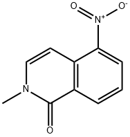 2-甲基-5-硝基-1,2-二氢异喹啉-1-酮 结构式
