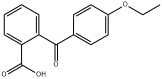 2-(4-乙氧苯基)羰基苯甲酸, 42797-20-6, 结构式
