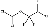 2-chloro-1-(dichloromethoxy)-1,1,2-trifluoroethane  Struktur