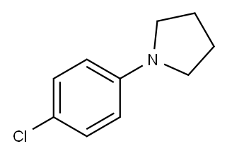1-(4-CHLORO-PHENYL)-PYRROLIDINE Struktur