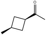 Ethanone, 1-(3-methylcyclobutyl)-, cis- (9CI) Struktur