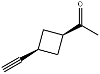 Ethanone, 1-(3-ethynylcyclobutyl)-, cis- (9CI)|1-((1S,3S)-3-乙炔基环丁基)乙烷-1-酮