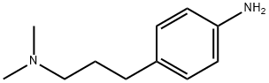 N-[3-(4-アミノフェニル)プロピル]-N,N-ジメチルアミン 化学構造式