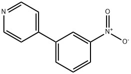 4-(3-Nitrophenyl)pyridine Struktur