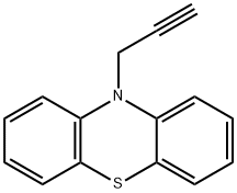 10-(2-Propyn-1-yl)-10H-phenothiazine Struktur