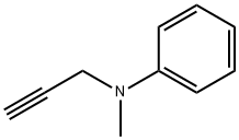 N-Methyl-N-phenyl-2-propyne-1-amine Structure
