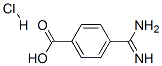 4-AMIDINOBENZOIC ACID HCL Struktur