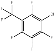 3-氯-2,4,5,6-四氟三氟甲基苯 结构式