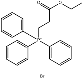 2-(ETHOXYCARBONYL)ETHYLTRIPHENYLPHOSPHONIUM BROMIDE 化学構造式