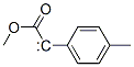Ethylidene, 2-methoxy-1-(4-methylphenyl)-2-oxo- Structure