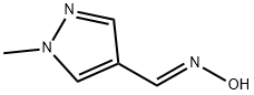 (E)-1-甲基-1H-吡唑-4-甲醛肟, 42849-80-9, 结构式
