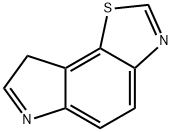 8H-Pyrrolo[2,3-g]benzothiazole(9CI) 化学構造式