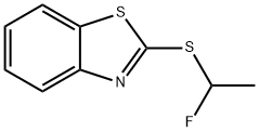 Benzothiazole, 2-[(1-fluoroethyl)thio]- (9CI) Struktur