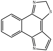 2H-Benzo[g]thiazolo[5,4-e]indole(9CI) 结构式