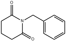 N-ベンジルグルタルイミド 化学構造式