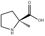 α-メチル-L-プロリン 化学構造式