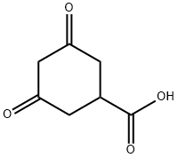 3,5-二氧代环己烷羧酸,42858-60-6,结构式