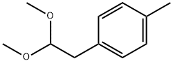 p-(2,2-dimethoxyethyl)toluene Struktur