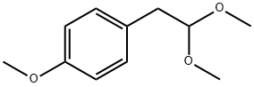 Benzene, 1-(2,2-dimethoxyethyl)-4-methoxy- Struktur