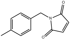1-((4-甲基苯基)甲基)-1H-吡咯-2,5-二酮,42867-34-5,结构式