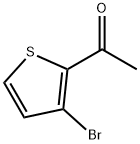 1-(3-ブロモ-2-チエニル)-1-エタノン 化学構造式