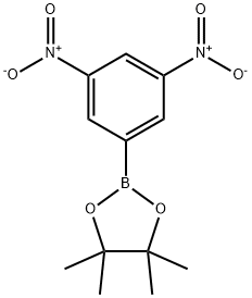 3,5-DINITROPHENYLBORONIC ACID, PINACOL ESTER,428820-95-5,结构式