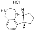 (7BR,10AR)-2,3,4,7B,8,9,10,10A-OCTAHYDRO-1H-CYCLOPENTA[B][1,4]DIAZEPINO[6,7,1-HI]INDOLE HYDROCHLORIDE Structure